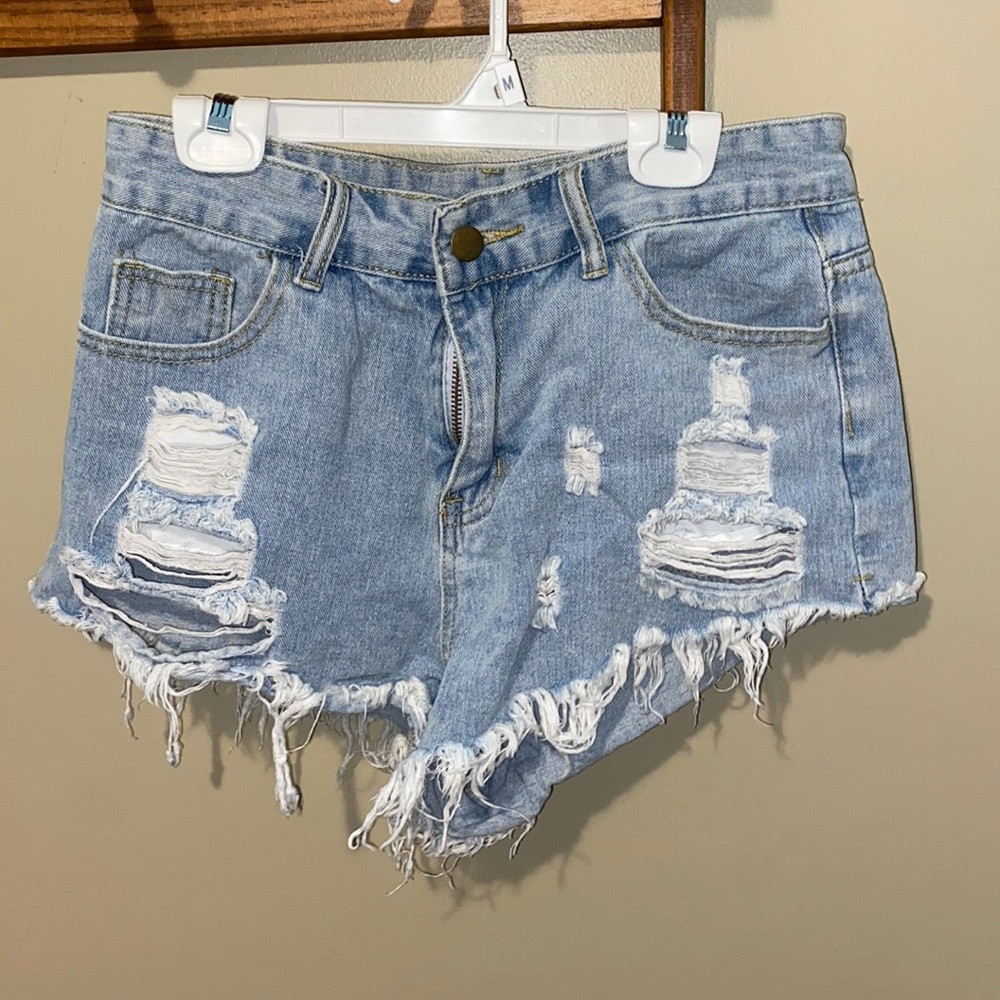 SHEIN jean shorts